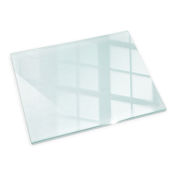 Sticlă securizată de protecție sub sobă dreptunghiulară 120x80 cm