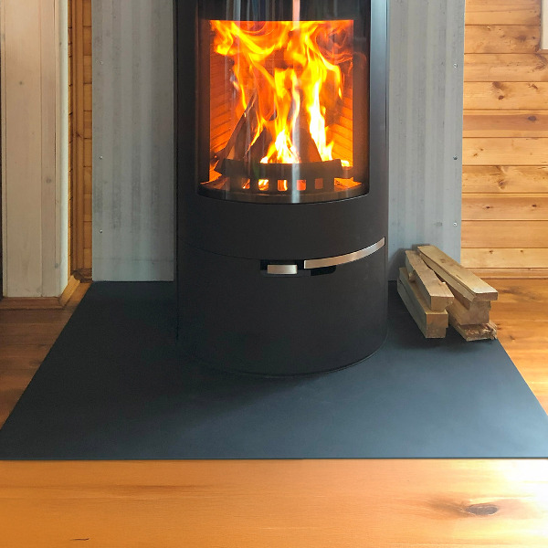 Protecție sub sobă 100x70 cm
