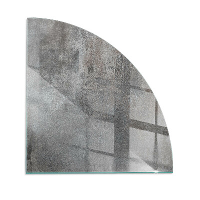 Cvartale sticlă securizată protecție sub sobă Textură brută a suprafeței