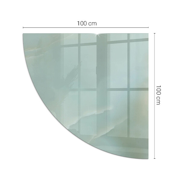 Cvartale protecție sub sobă Model delicat de marmură