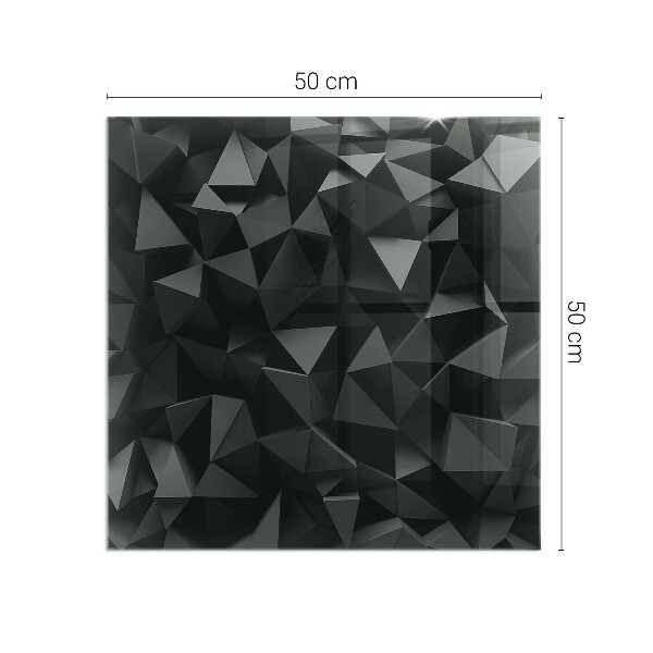 Pătrată protecție sub sobă Geometrie tridimensională