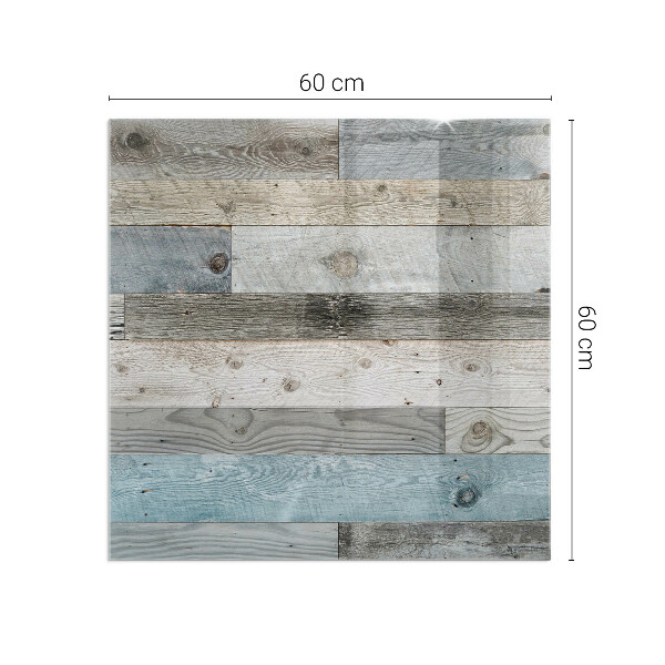 Pătrată protecție sub sobă Plăci în diferite nuanțe