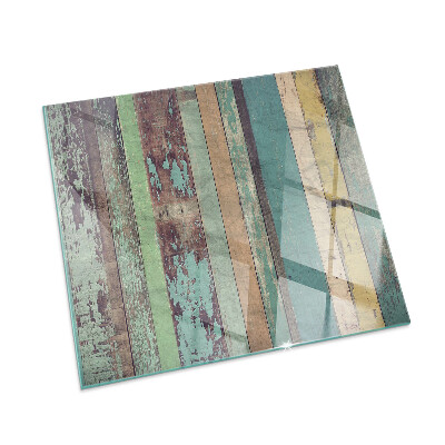 Pătrată sticlă securizată protecție sub sobă Plăci în diferite nuanțe