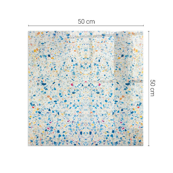 Pătrată sticlă sub șemineu Model de textură abstractă