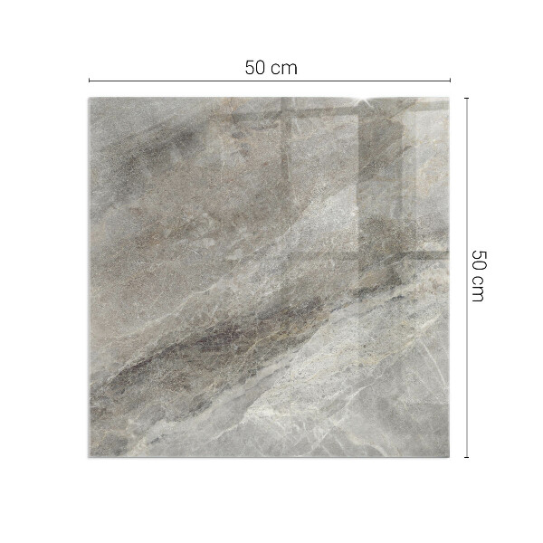 Pătrată protecție sub sobă Model de piatră naturală