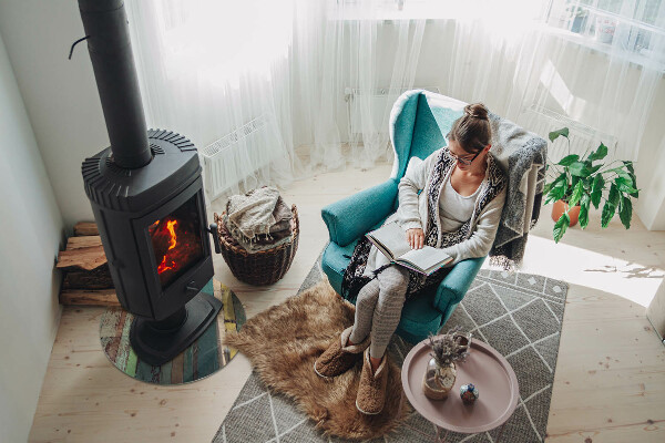 Rotundă sticlă securizată de protecție sub sobă Plăci în diferite nuanțe