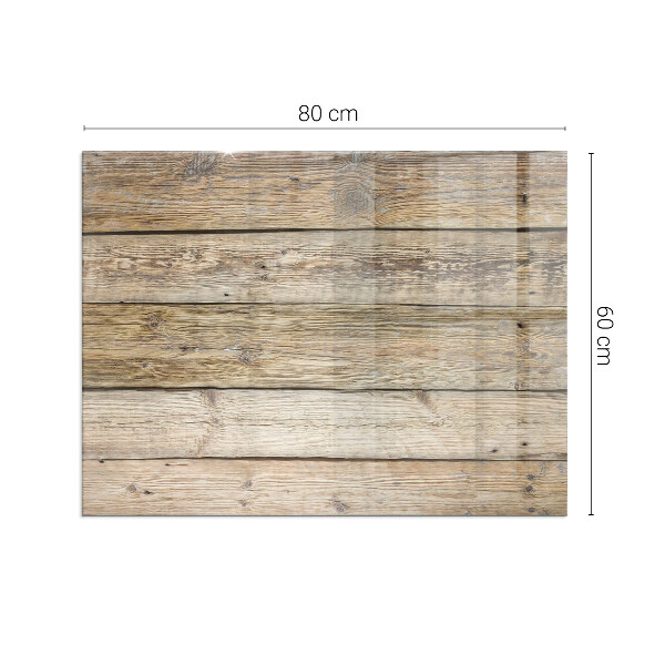 Dreptunghiulară protecție sub sobă Textura plăcilor de lemn