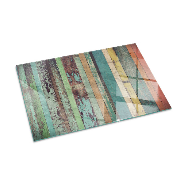 Dreptunghiulară sticlă securizată protecție sub sobă Plăci în diferite nuanțe