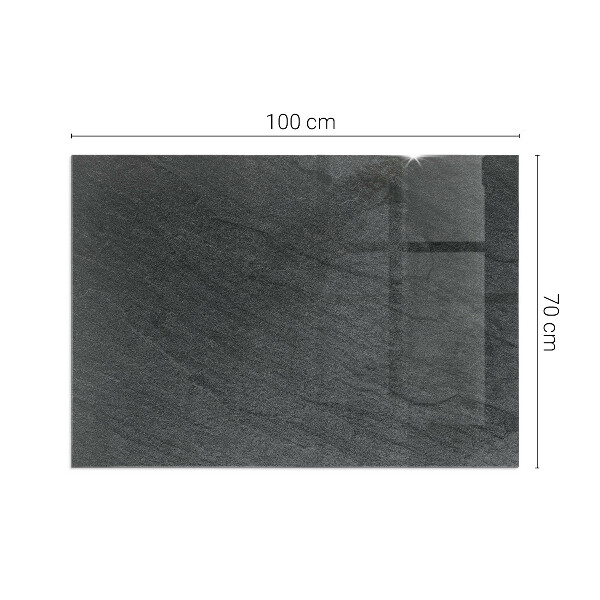 Dreptunghiulară sticlă sub șemineu Textura suprafeței pietrei