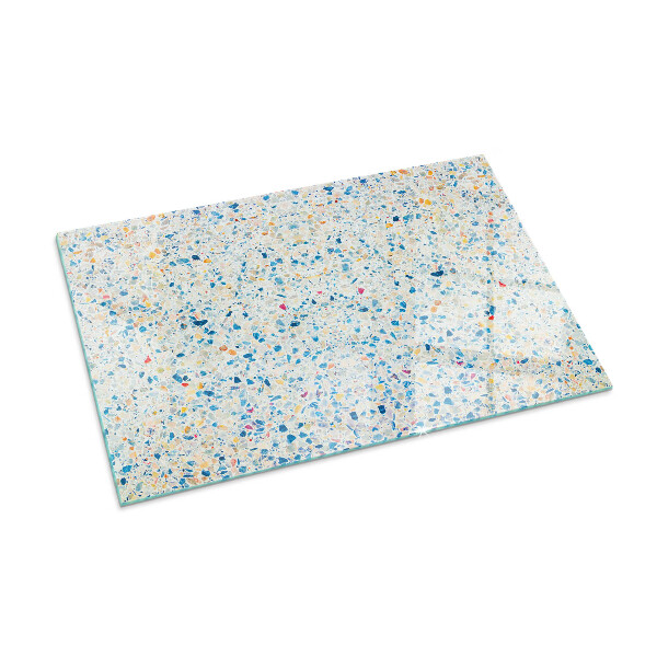 Dreptunghiulară sticlă sub șemineu Model de textură abstractă