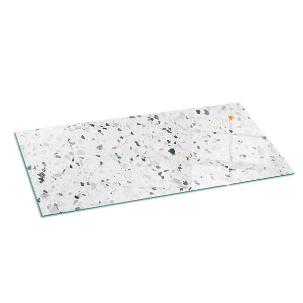 Dreptunghiulară protecție sub sobă Model de piatră cu particule