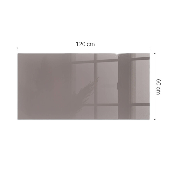 Dreptunghiulară protecție sub sobă Culoare bej