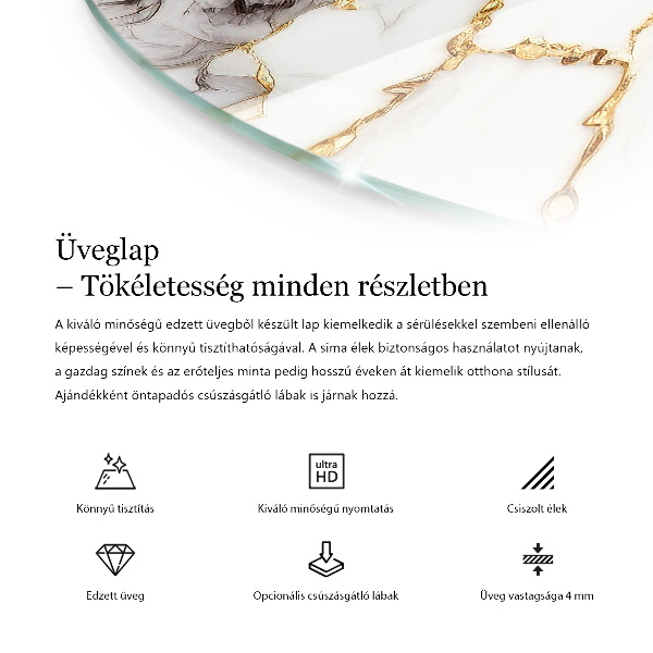 Blat pentru masă Negru fără modele