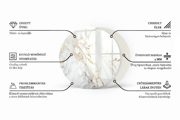 Blat pentru masă Model inspirat din lemn