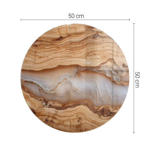 Blat pentru masă Lemn cu accente de rășină