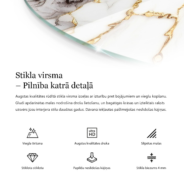 Blat pentru masă Structură din piatră naturală