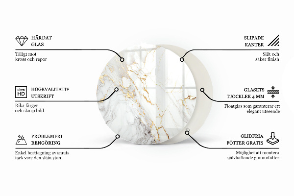 Blat pentru masă Structură din piatră naturală