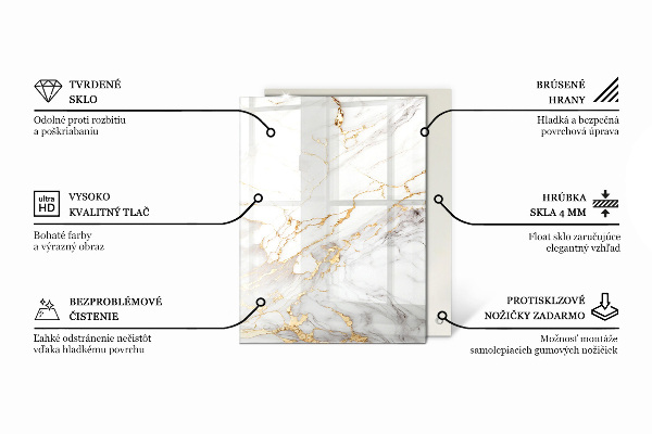 Blat masă Stil negru neted