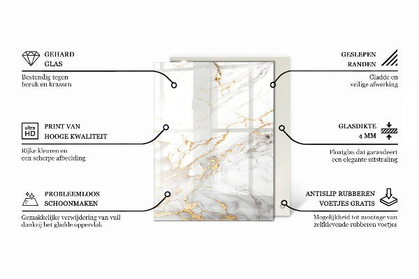 Blat masă Model de marmură