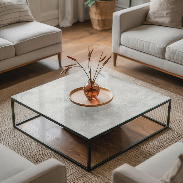 Blat masă Beton cu crăpături