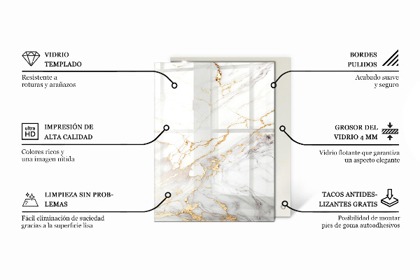 Blat masă Model de piatră naturală