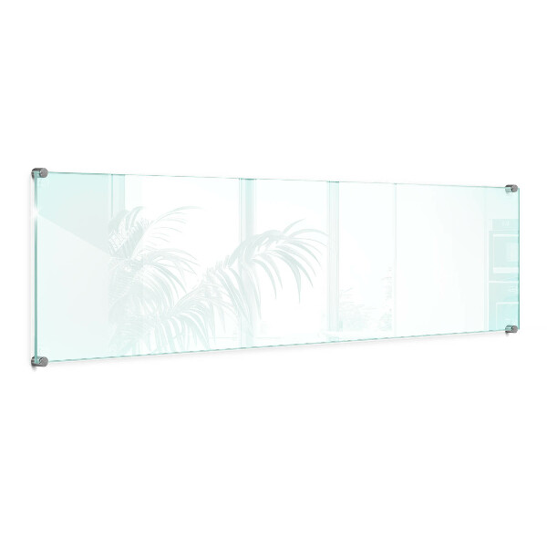 Transparent sticlă pentru bucătărie 100x30 cm