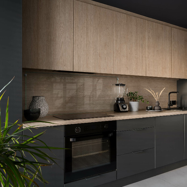 Transparent panou sticlă bucătărie 125x50 cm