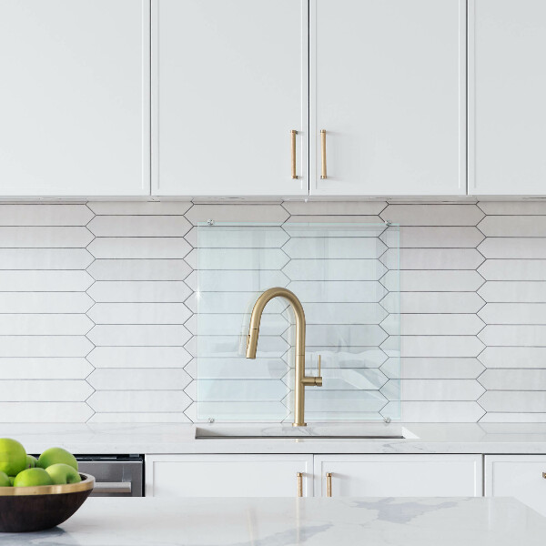 Transparent sticlă bucătărie 60x60 cm