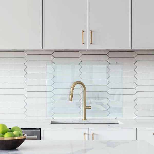 Sticlă pentru bucătărie transparent 80x60 cm