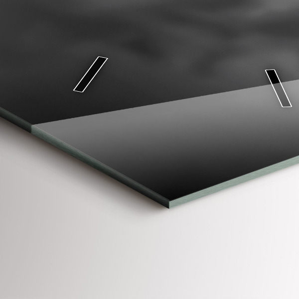 Ceas vertical de perete din sticlă Turnul Effel Paris