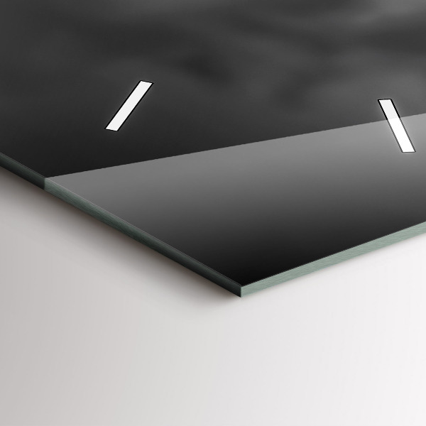 Ceas vertical de perete din sticlă Turnul Effel Paris