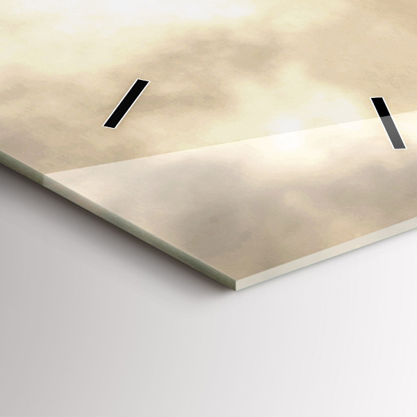 Ceas vertical de perete din sticlă Turnuri din New York