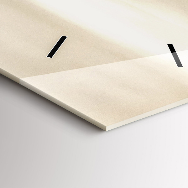 Ceas vertical de perete din sticlă Peisaj panoramic din Paris