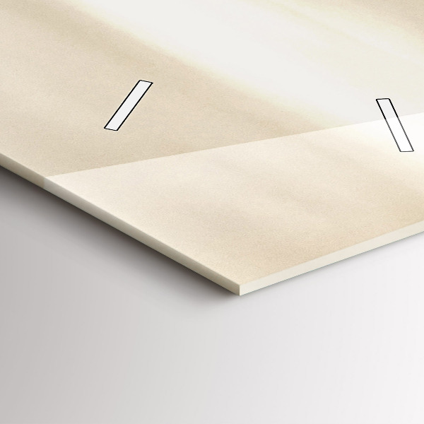 Ceas vertical de perete din sticlă Peisaj panoramic din Paris