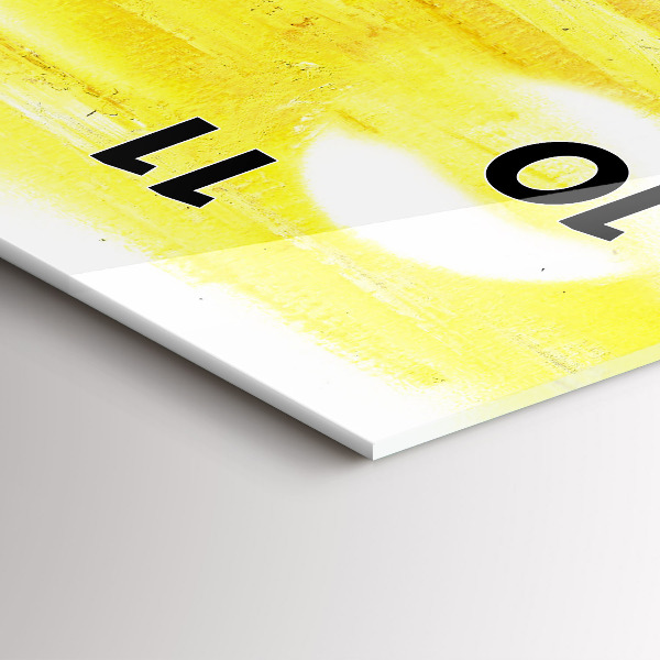 Ceas vertical de perete din sticlă Podul Rialto din Veneția