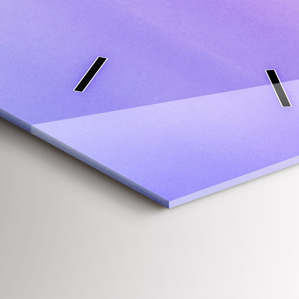 Ceas vertical de perete din sticlă Alpii germani Munchen