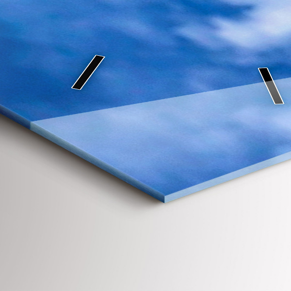 Ceas vertical de perete din sticlă Wrocław - Orașul Vechi