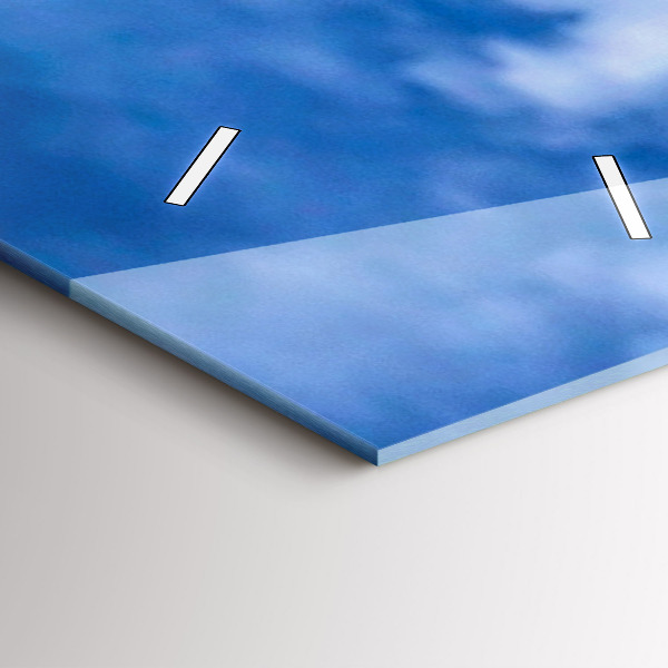 Ceas vertical de perete din sticlă Wrocław - Orașul Vechi