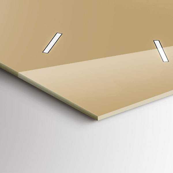 Ceas vertical de perete din sticlă Bufniță - un semn de înțelepciune