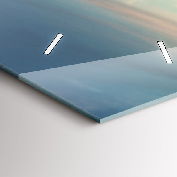 Ceas vertical de perete din sticlă New York Manhattan