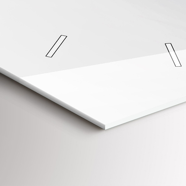 Ceas vertical de perete din sticlă Colecție de artă animale