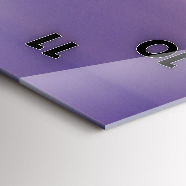 Ceas vertical de perete din sticlă Podul Brooklyn și East River