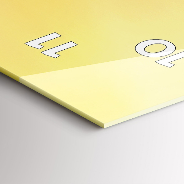 Ceas vertical de perete din sticlă Râul Zhujiang China