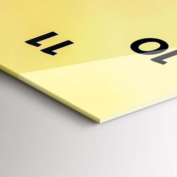 Ceas vertical de perete din sticlă Râul Zhujiang China