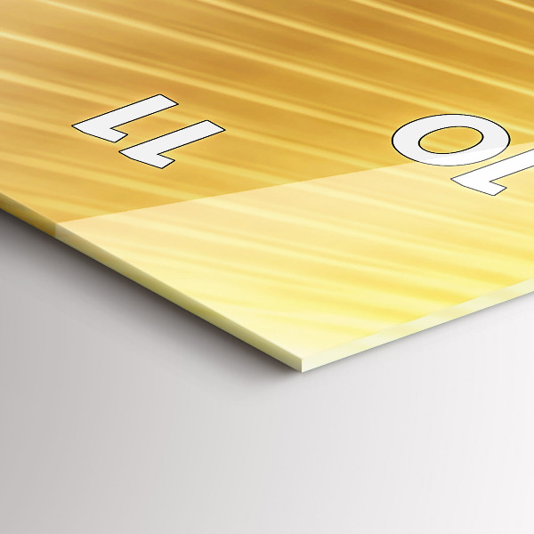 Ceas vertical de perete din sticlă Mașină veche clasică