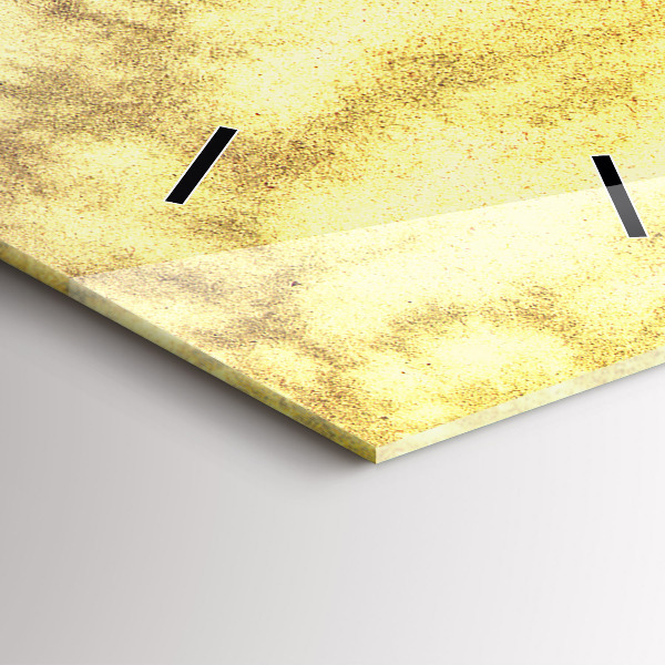 Ceas vertical de perete din sticlă femeie cu umbrelă