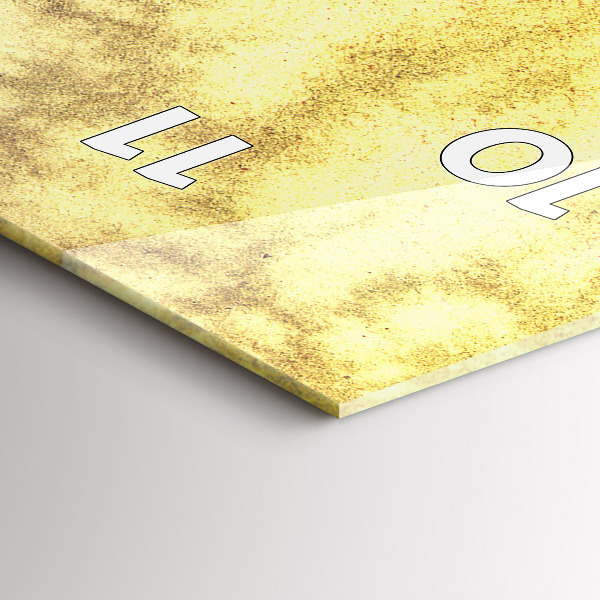 Ceas vertical de perete din sticlă femeie cu umbrelă