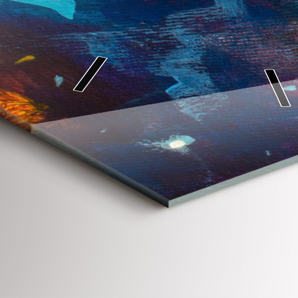 Ceas vertical de perete din sticlă Rezumat Micul Prinț