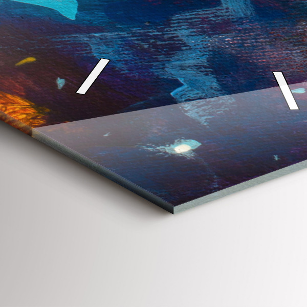 Ceas vertical de perete din sticlă Rezumat Micul Prinț