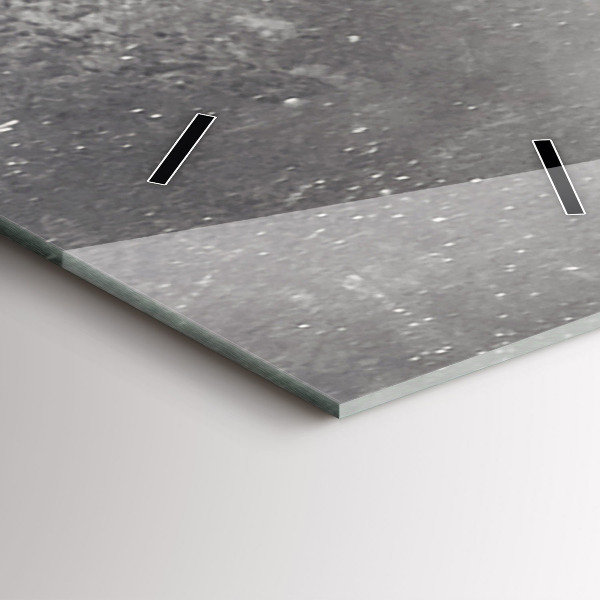 Ceas vertical de perete din sticlă Elefant